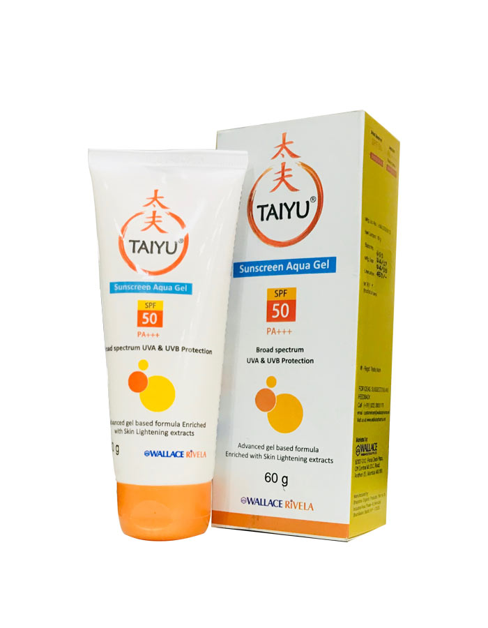 TAIYU Sunscreen Aqua Gel SPF50 60gm